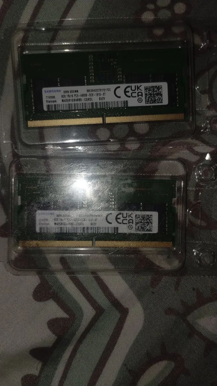 Memória RAM Samsung 8GB DDR5 4600Mhz
