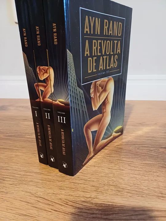 A Revolta de Atlas, Ayn Rand - 3 Volumes - Foto 2