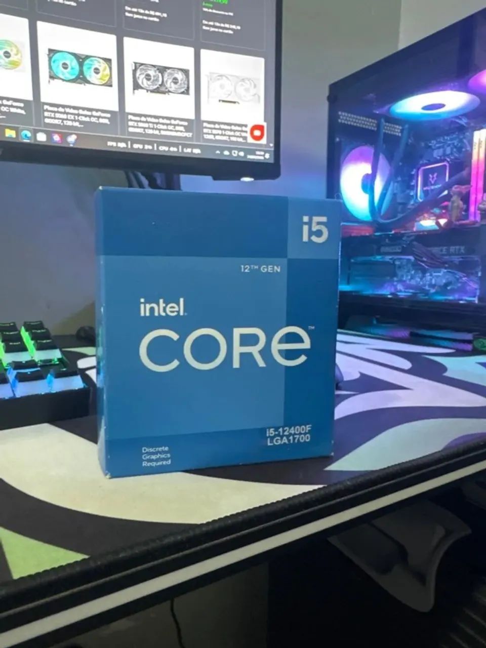 Processador intel core i5 12400f 18MB Cache 4.40 GHz - Foto 2