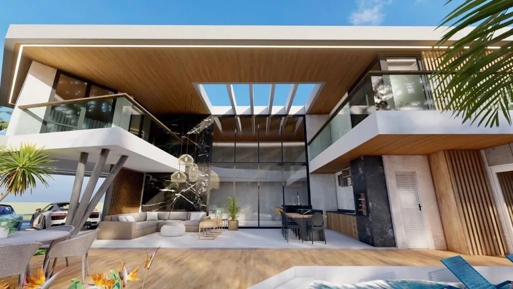 condomínio Jardins do Lago Eusébio - Terreno frente lago + Projeto aprovado - Foto 5