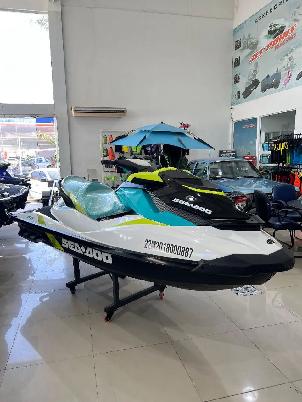 JET SKI SEA DOO GTi 90 2018, 3 Lugares, Muito Novo, Parcelamos 36x - Foto 3