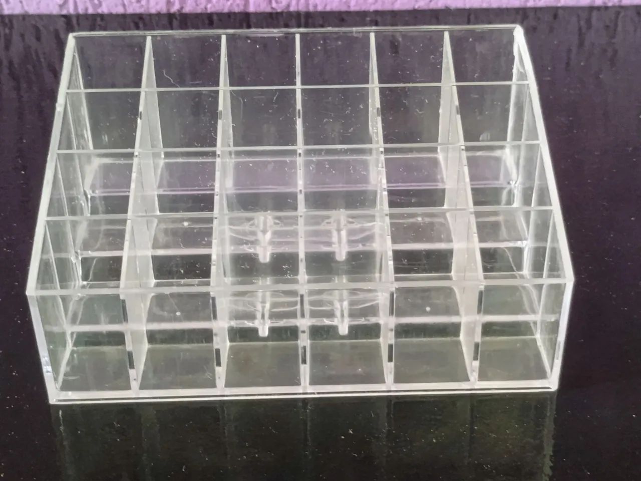 ORGANIZADORES DE ACRÍLICO P/ MAQUIAGENS - 2 pçs  - Foto 4