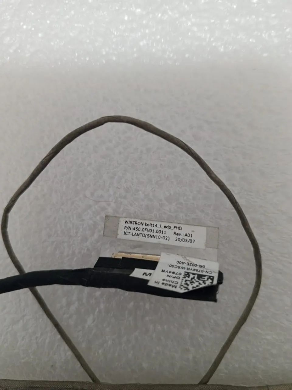 Cabo Flat Da Tela Dell Latitude 3400 Oem 0m8r8g - Foto 5