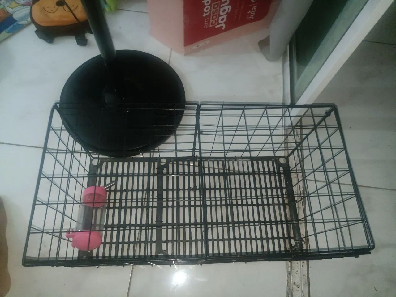 Gaiola com bebedouro para coelho ou porquinho da índia. - Foto 4