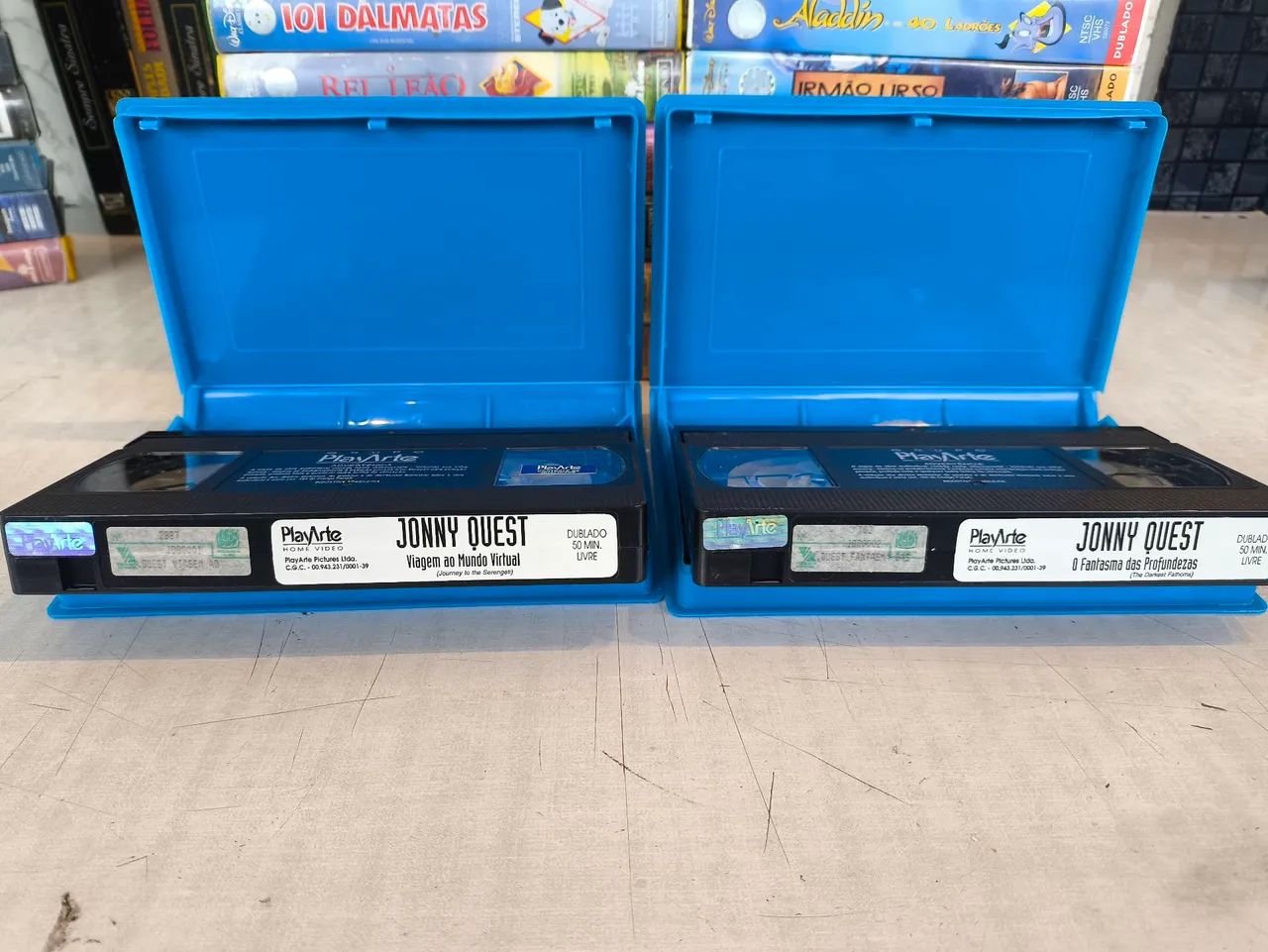 Fita vhs Jonny Quest 2 unidades  - Foto 6