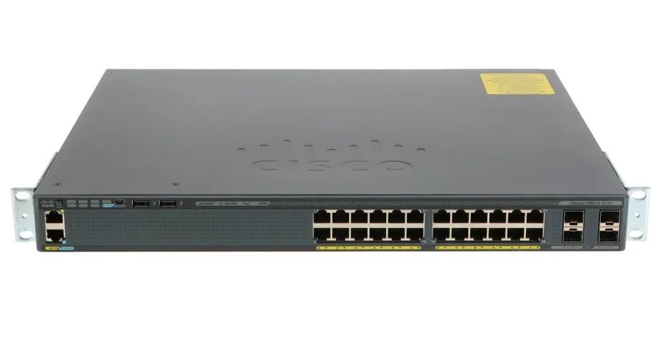 Switch Cisco Catalyst 2960x 24portas Gigabit + 4 SFP