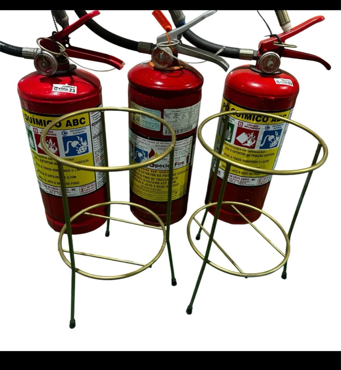 3 em 1 água, pó e co2