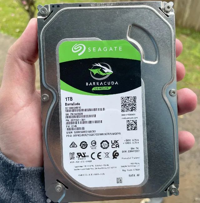 HD Seagate Barracuda 1TB