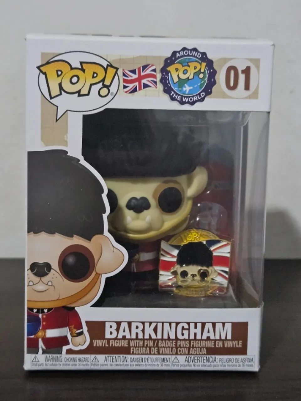 Funko Pop Barkingham 01 Around The World Inglaterra