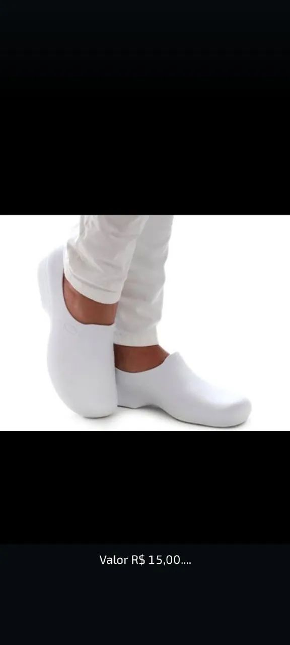 Sapatos confortáveis para hospital ou limpeza - Foto 2