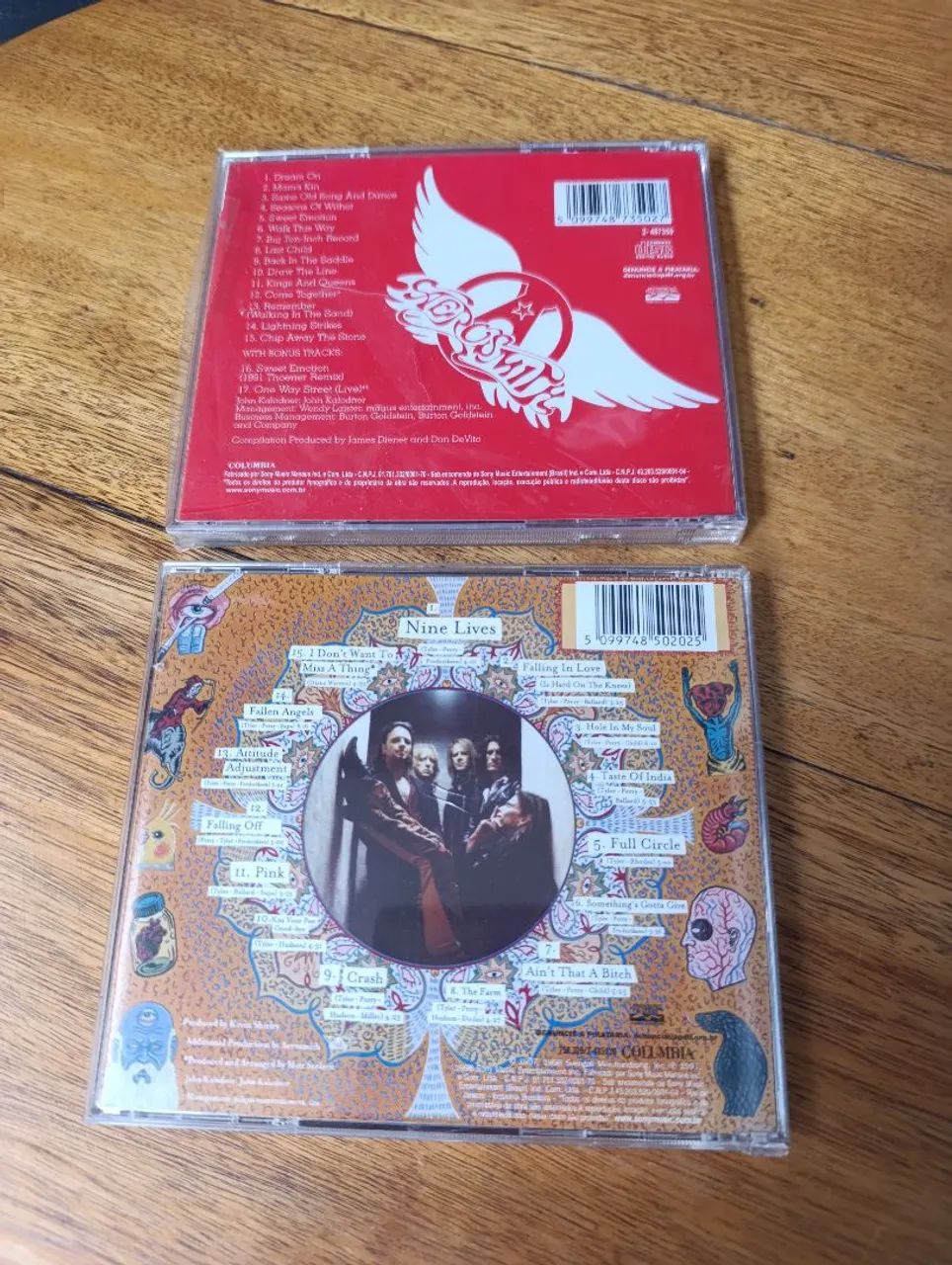 CDs Aerosmith - Nine Lives e Greatest Hits 1973-1988 - Foto 2