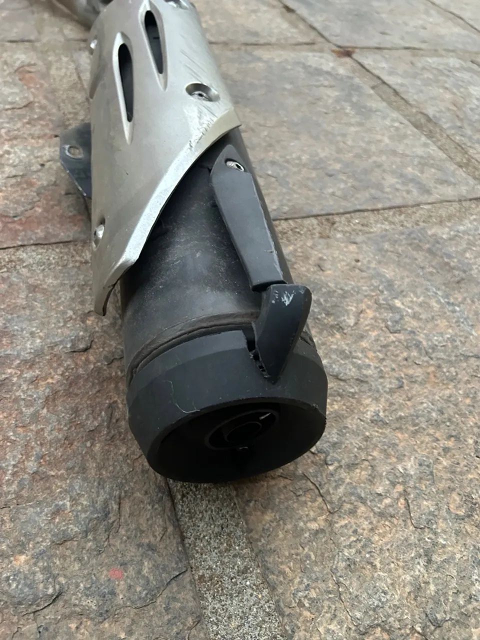 Escapamento original Yamaha Fazer 250 2011. - Foto 5