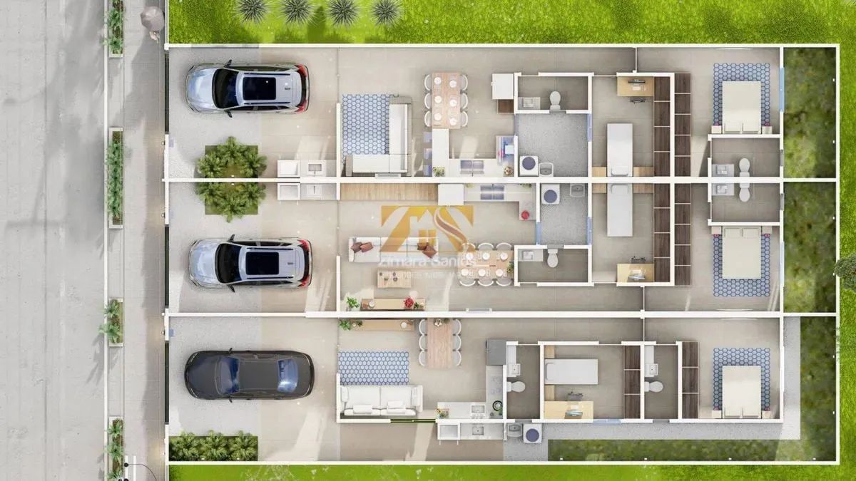 Casa 2/4, sendo 1 suíte, 65 m² - 604 norte (Arne 71) - Palmas/TO - Foto 3