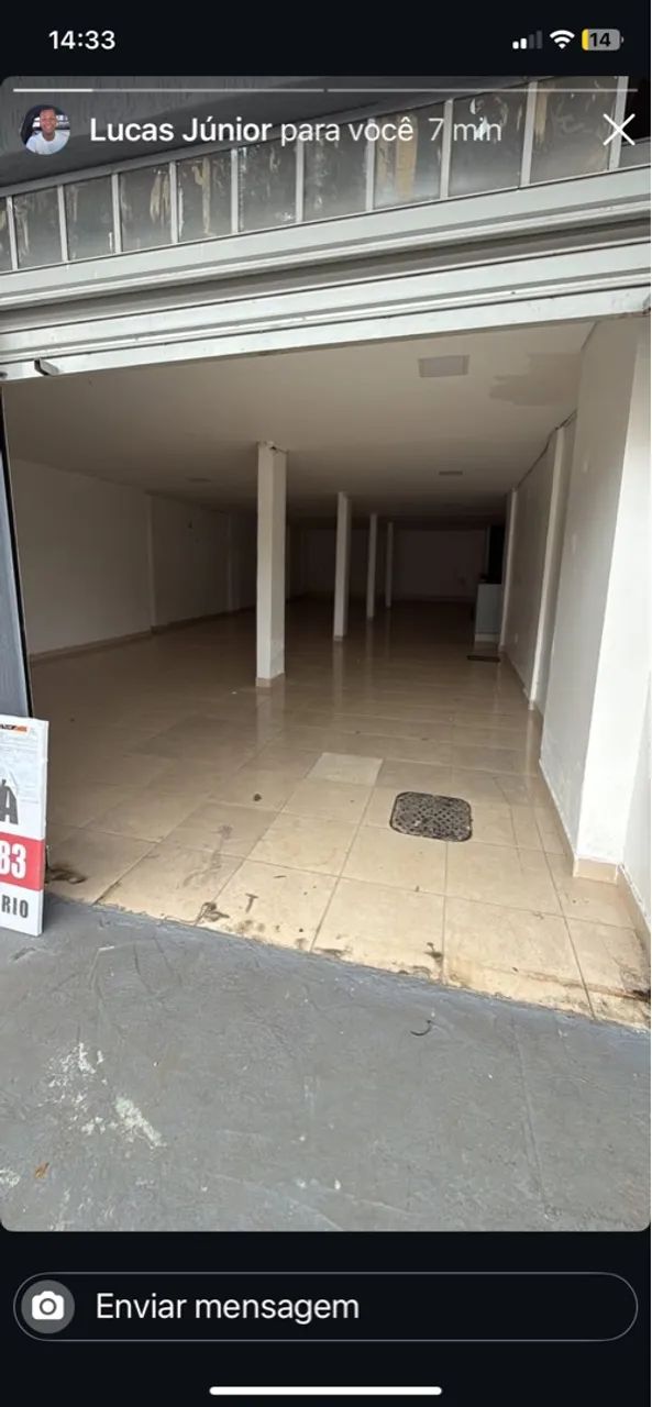 Locação de loja !Espaco amplo é ótima localização  - Foto 2