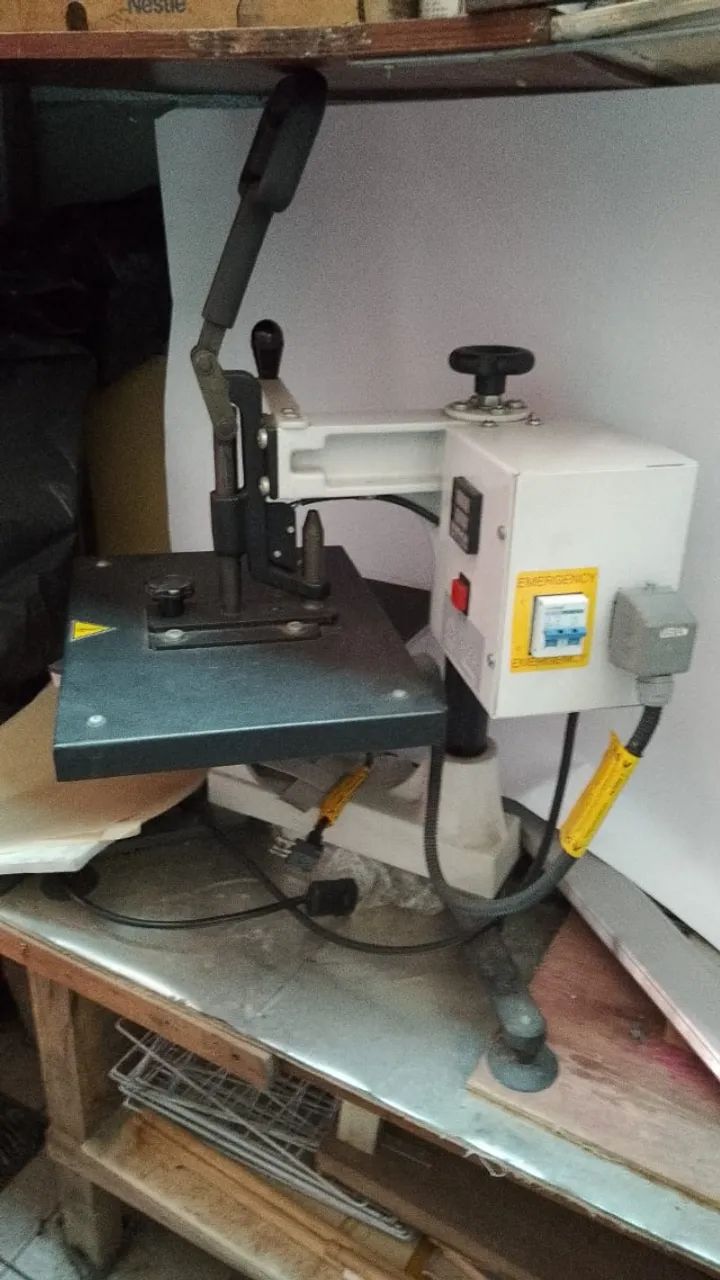 Prensa Plana e impressora Epson para sublimação - Foto 2