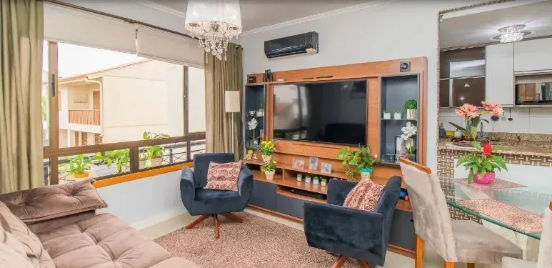 Excelente apartamento de 2 dormitórios, 2 vagas, 50mts Bourbon Country