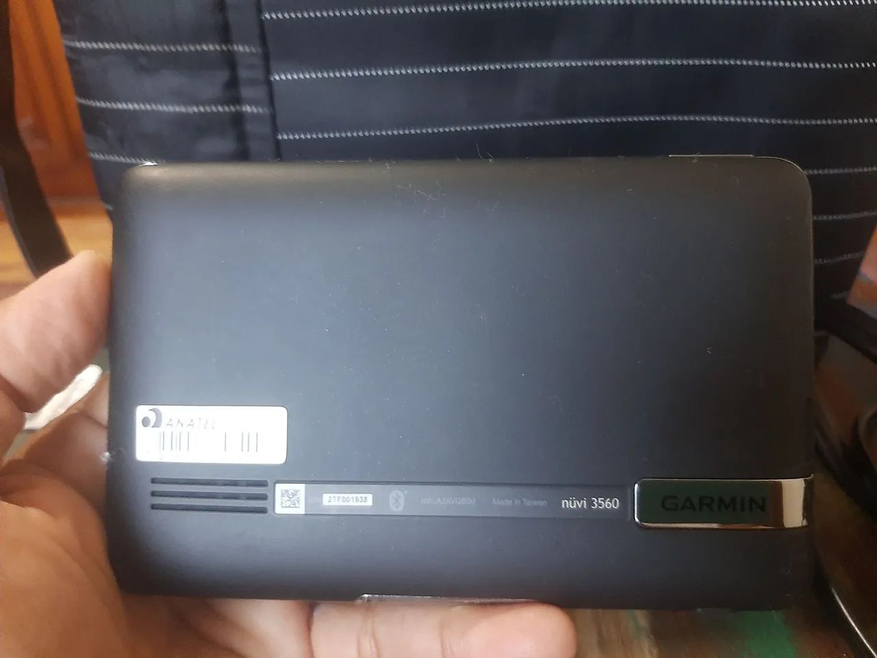GPS GARMIN SATÉLITE, MODELO 3560 EM AÇO TELA 5" - Foto 2