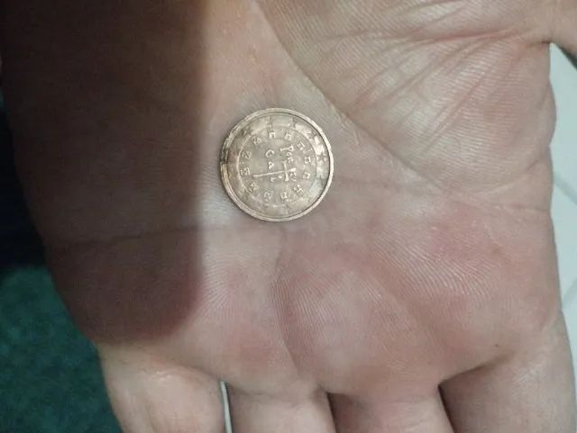 Vendo moeda antiga de 2 euro cent de Portugal  - Foto 2
