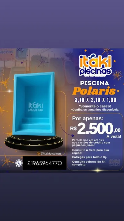 Piscina de fibra direto da fábrica