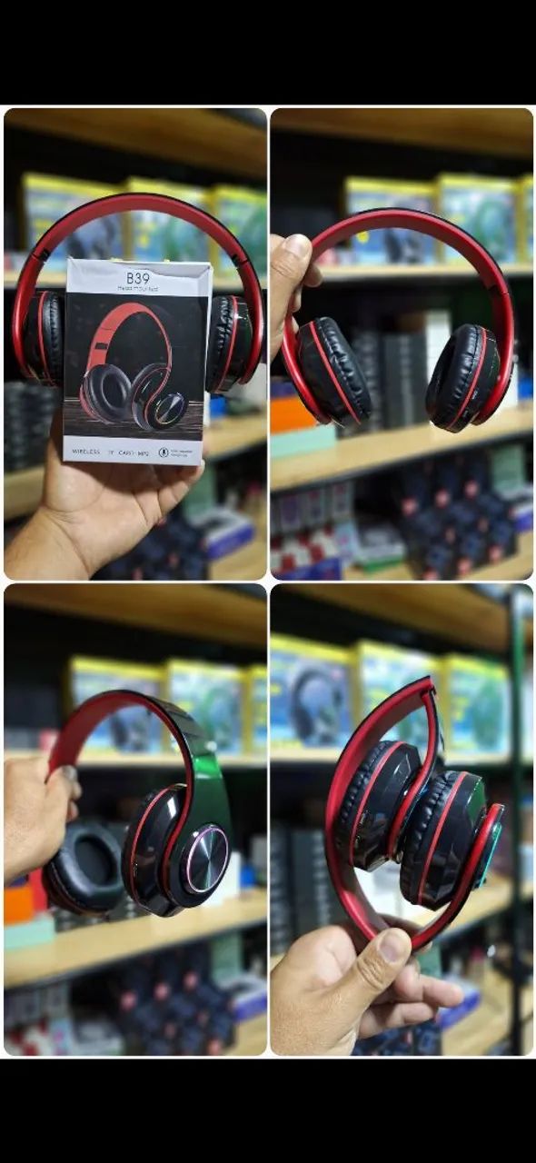 Headphone B39 - Bluetooth, Design Moderno e Som Imersivo! - Foto 2