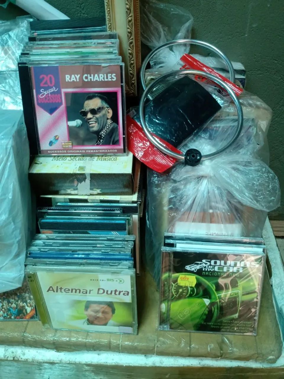Lote de CDs de música - Ray Charles, Altemar Dutra e outros