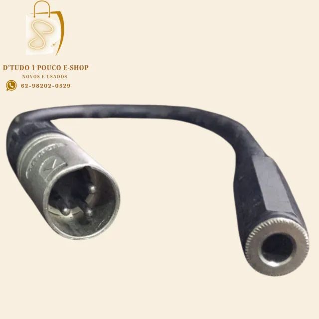 Cabo P2 Femea Para Xlr Macho 