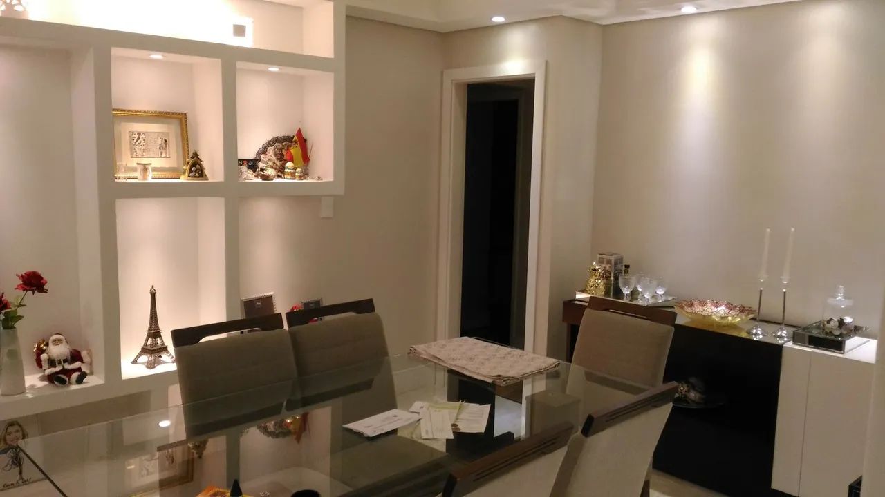 Mesa moderna + 6 Cadeiras Elegantes, mesa com Tampo de Vidro. - Foto 5