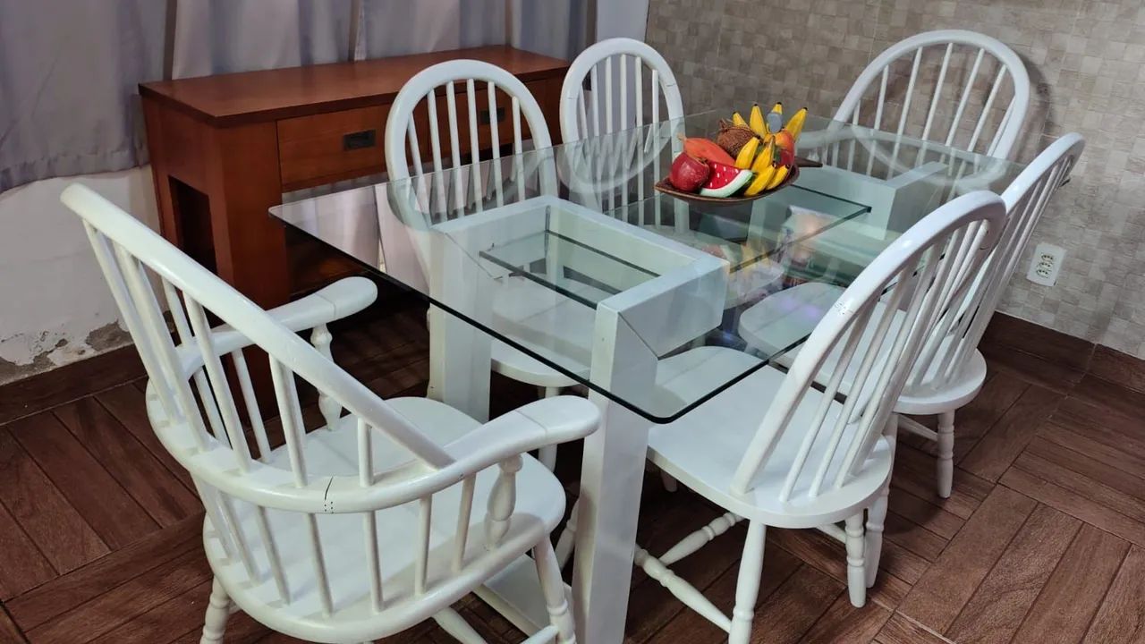 Entrego Mesa em madeira maciça 64352682922497120