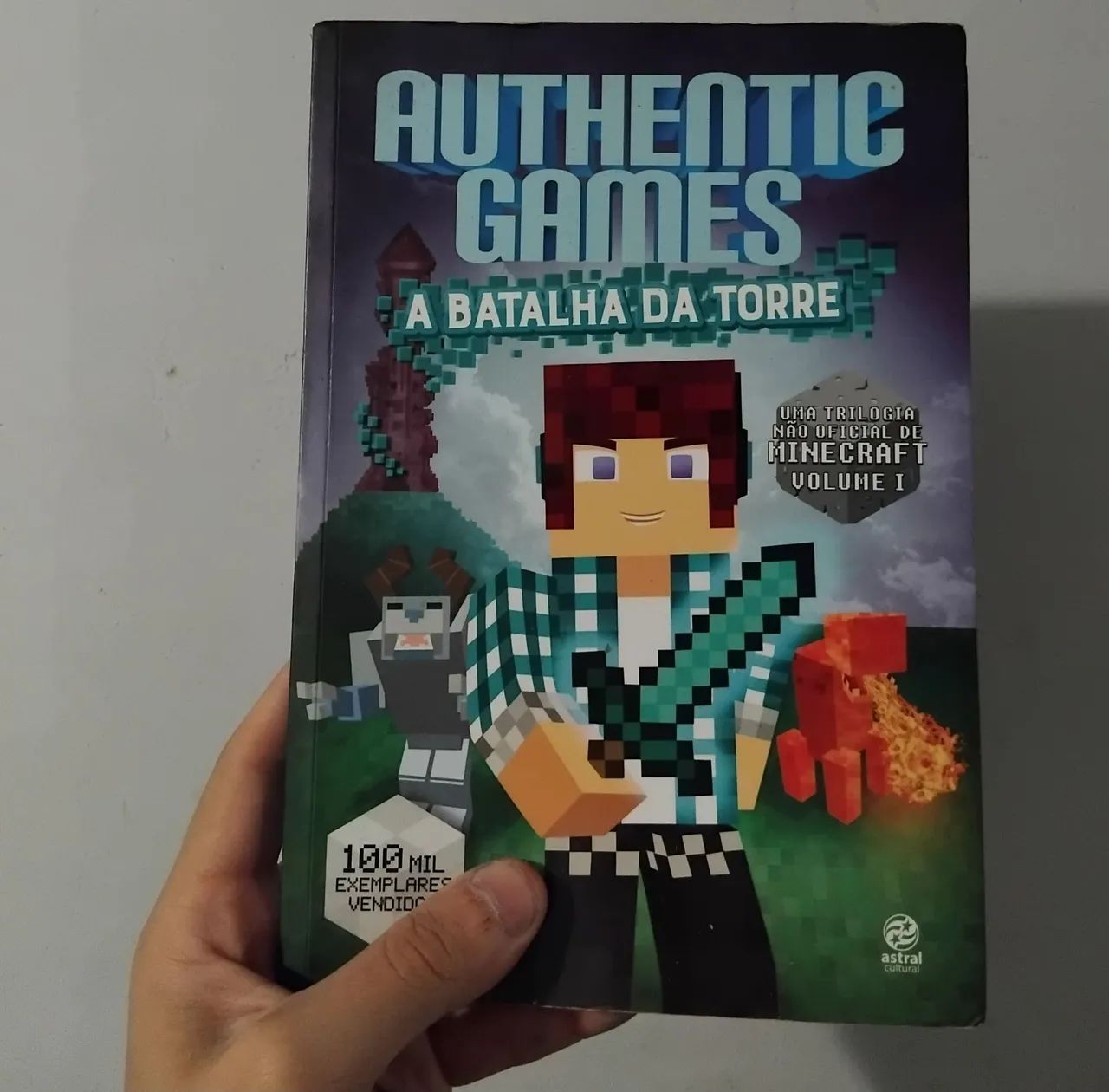 Conjunto 5 Livros infantis de Minecraft Authenticgames  - Foto 2