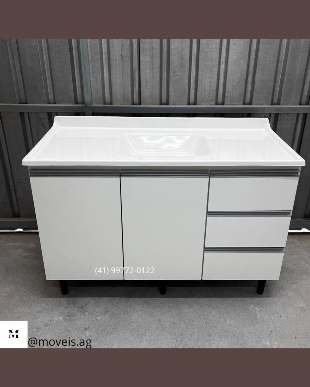 Pia Cuba e Balcão 1.20x54 - Entregamos