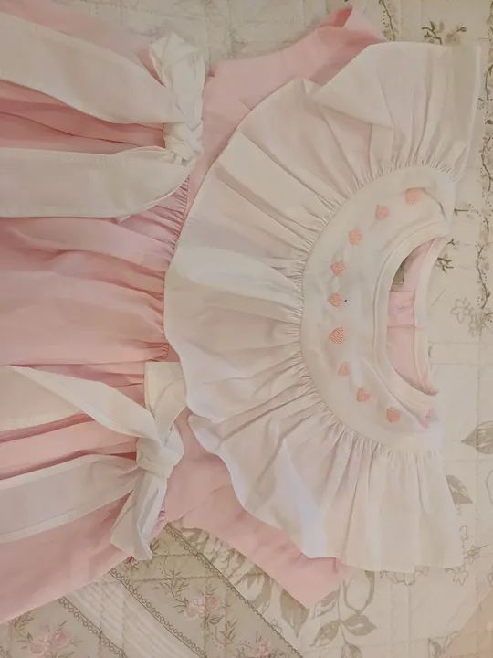 Macacão novo com etiqueta, marca Ximena, tam 8 a 12 m - Foto 2