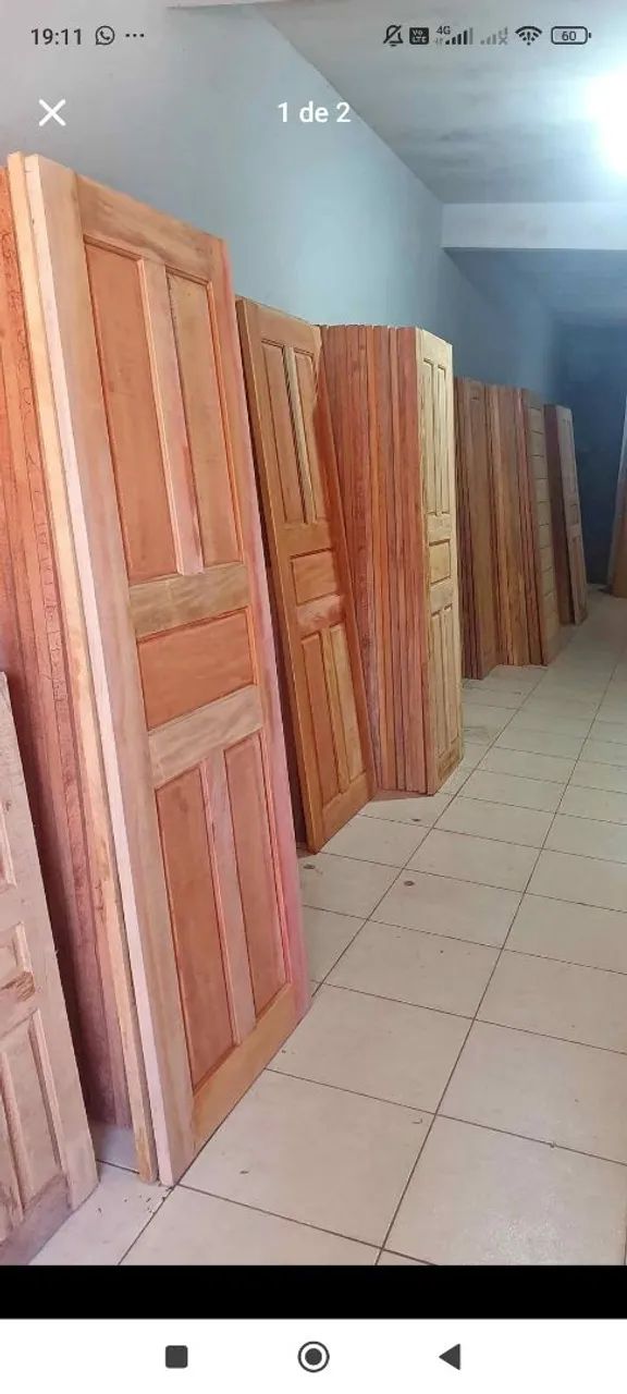 Promoção de portas de madeira Mistas