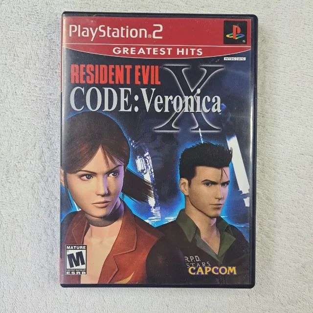 Resident Evil Code Veronica X Original Completo - Ps2 - Playstation 2