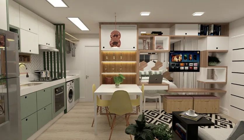 Projeto Kitnet Pronto pra Execução 64842035990402123