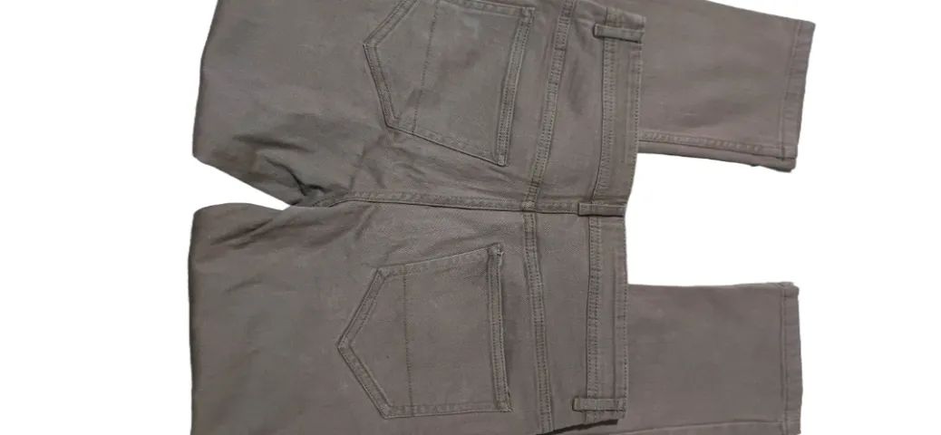 Calca jeans slim cor cáqui T 40  - Foto 3