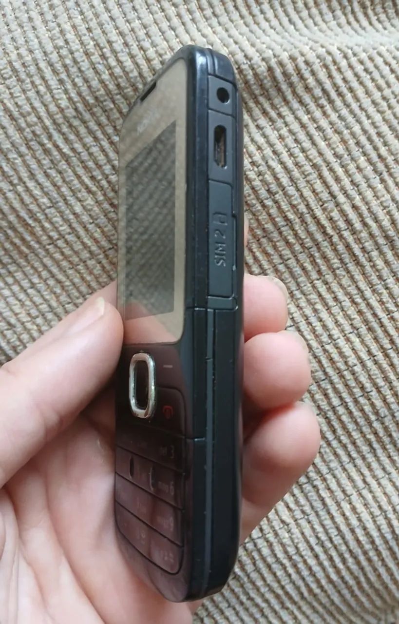 Celular Nokia Preto Funciona C2-00 Dual SIM dois chips antigo relíquia aproveitar peças - Foto 4