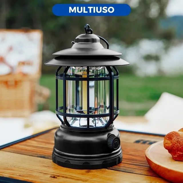 Lanterna Elétrica de LED Inova KV-409 - Ideal para Acampamento e Uso Doméstico - Foto 4