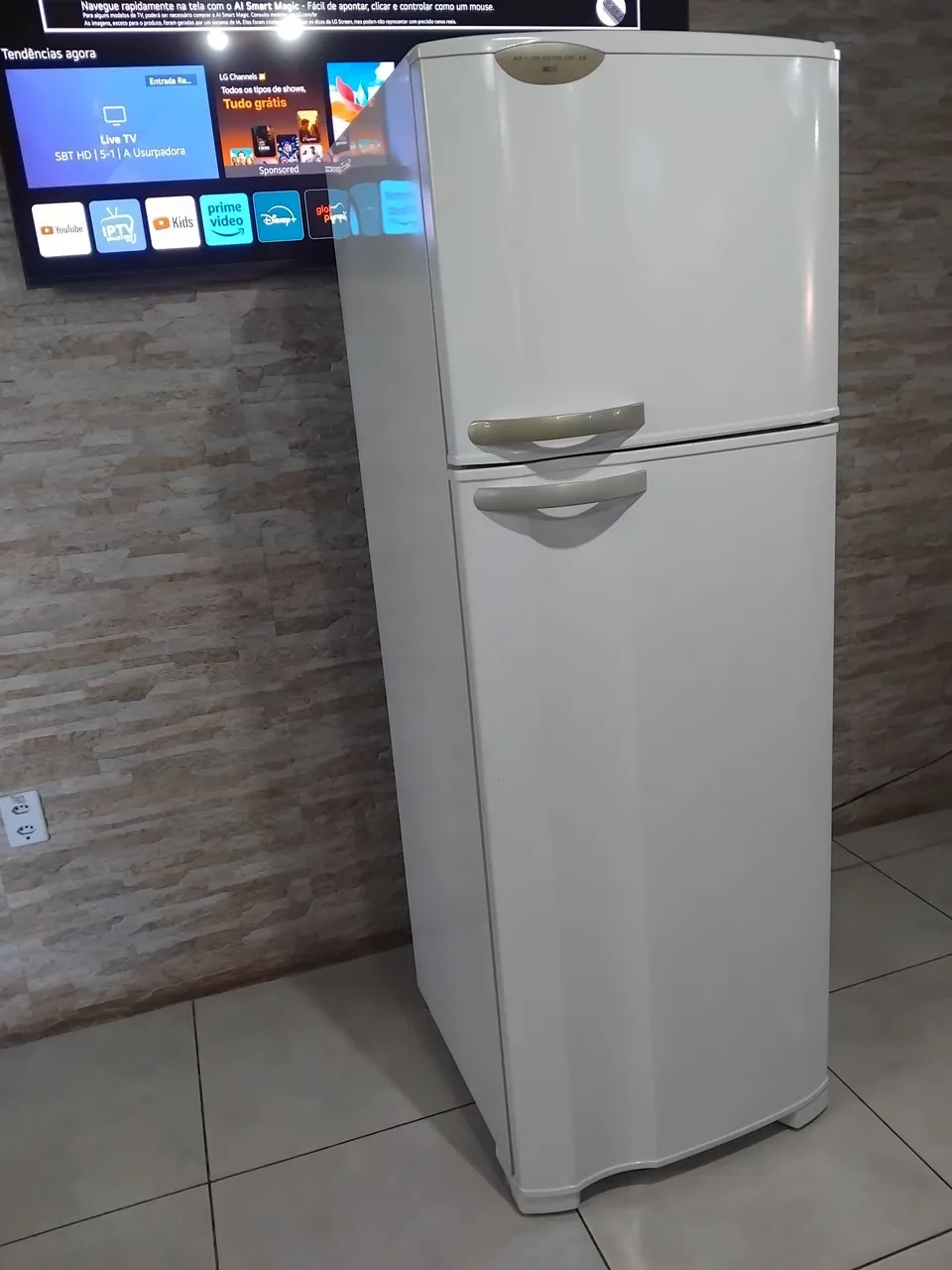 Geladeira dúplex Electrolux Fros free 110v.