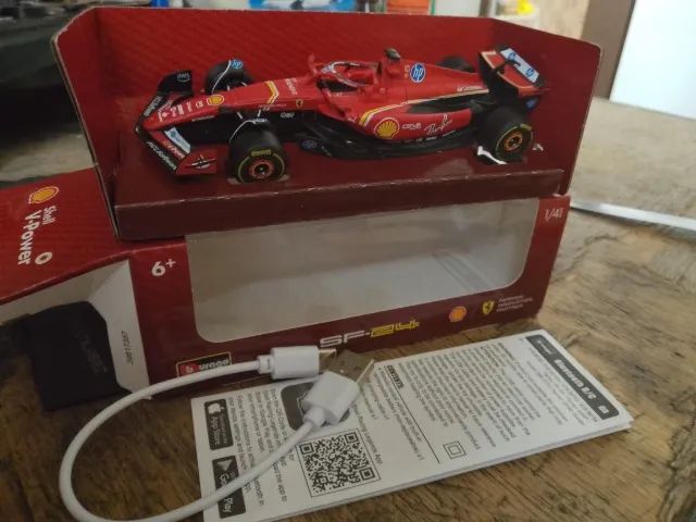 miniatura da Ferrari Formula 1 da coleção Shell V Power - Foto 3