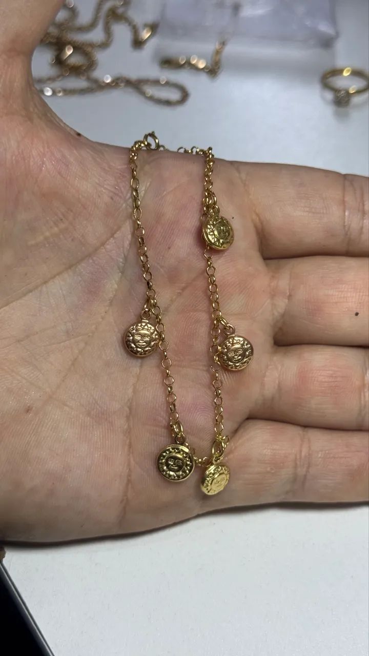 Pulseira em ouro 18k - Foto 2