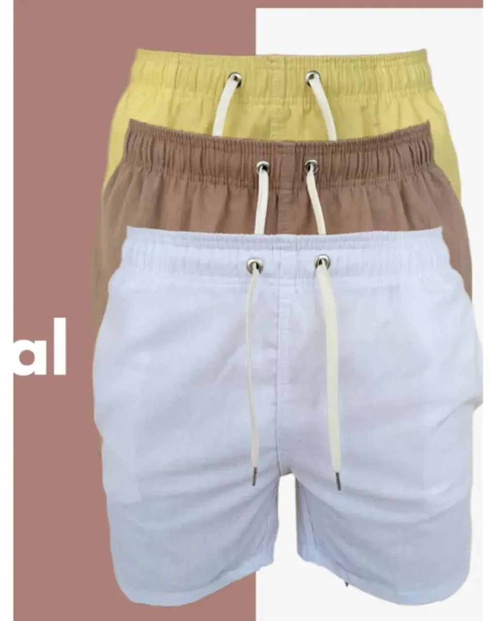 Short de Linho premium do M ao XXXG - Foto 5