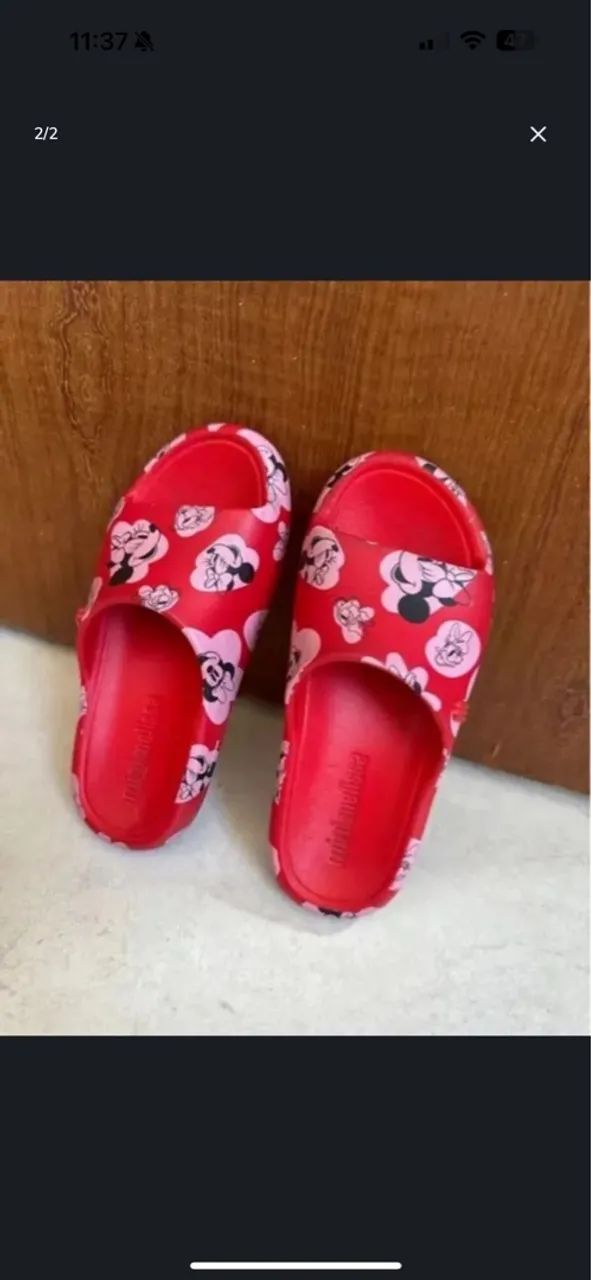 Mini Melissa Sandália Minnie