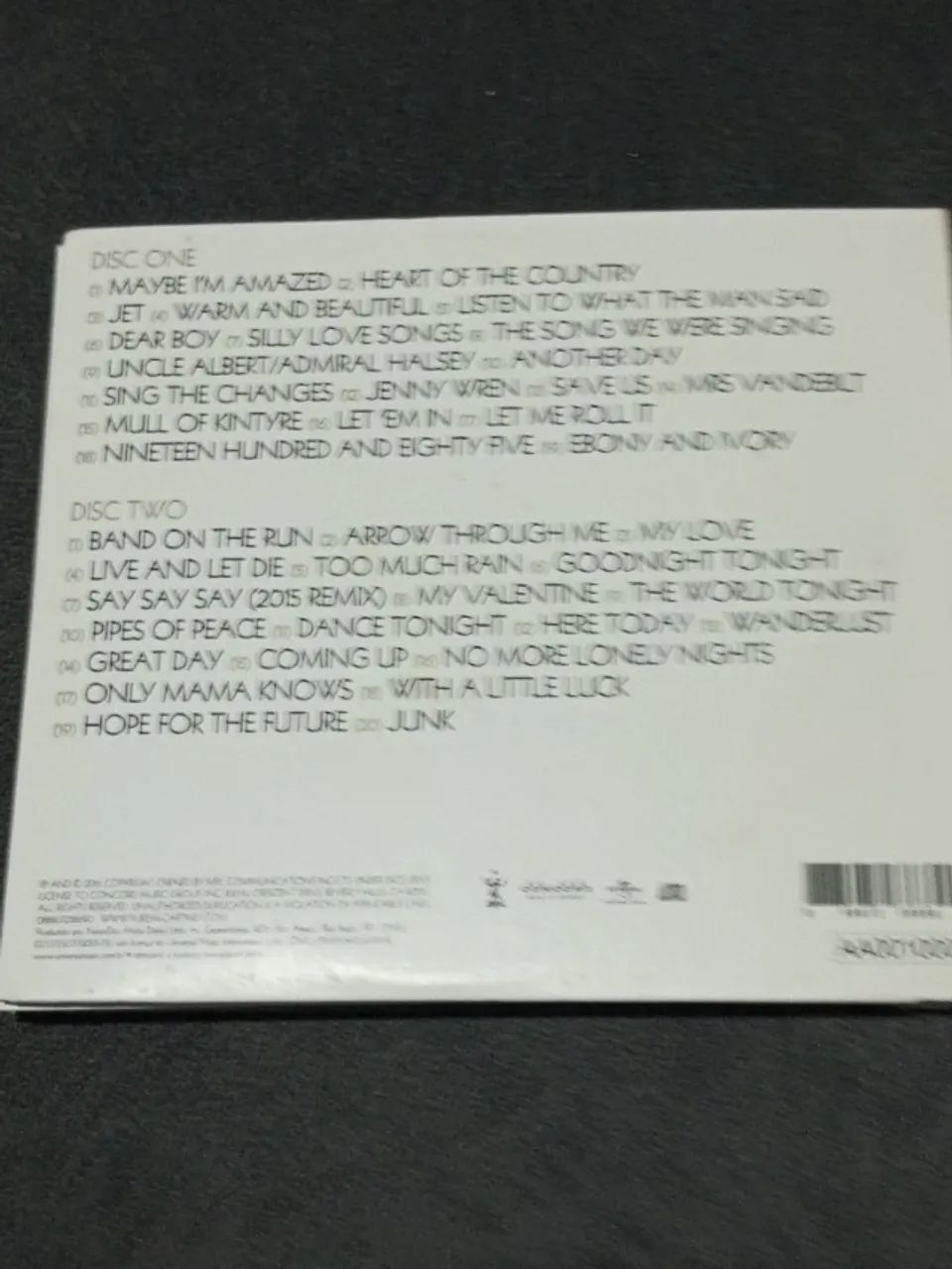 CD Purê McCartney - Foto 2