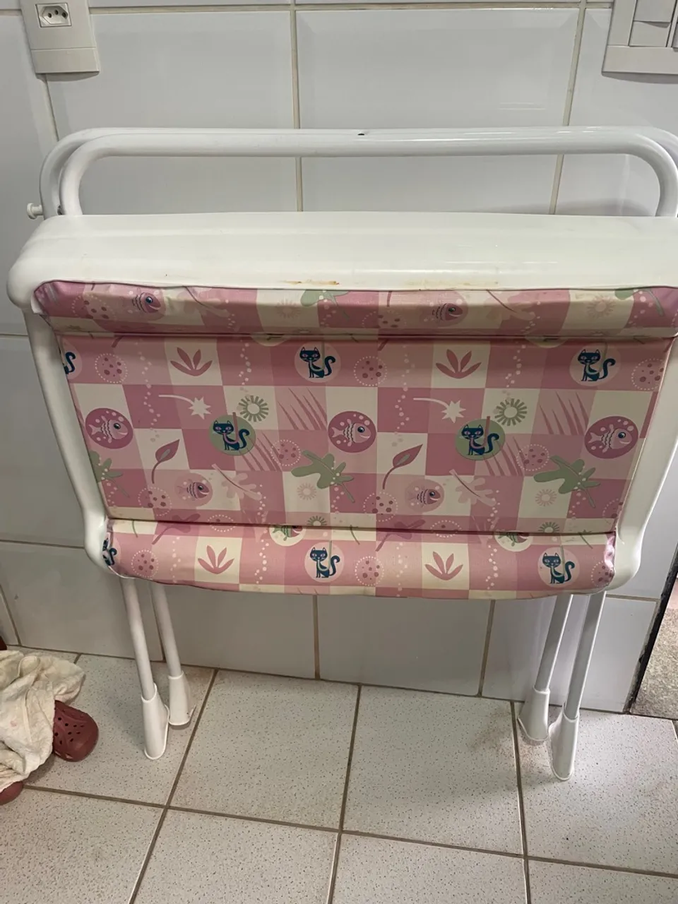 Trocador Infantil de Banho com banheira acoplada - Borigotto