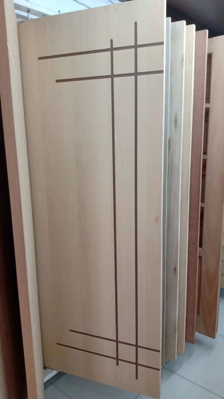 Porta frisada duratrre- friso escuro - 4 modelos - Foto 4