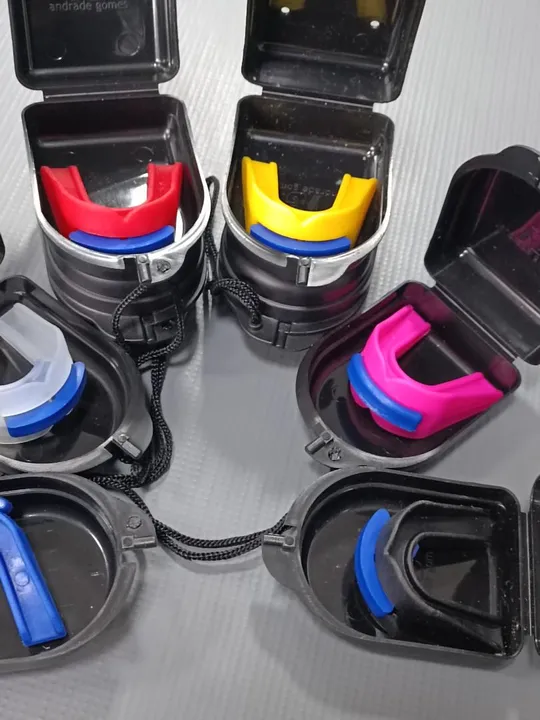 Protetor Bucal duplo - Diversas Cores Muay Thai, Boxe, Jiu-jitsu, Kickboxing,