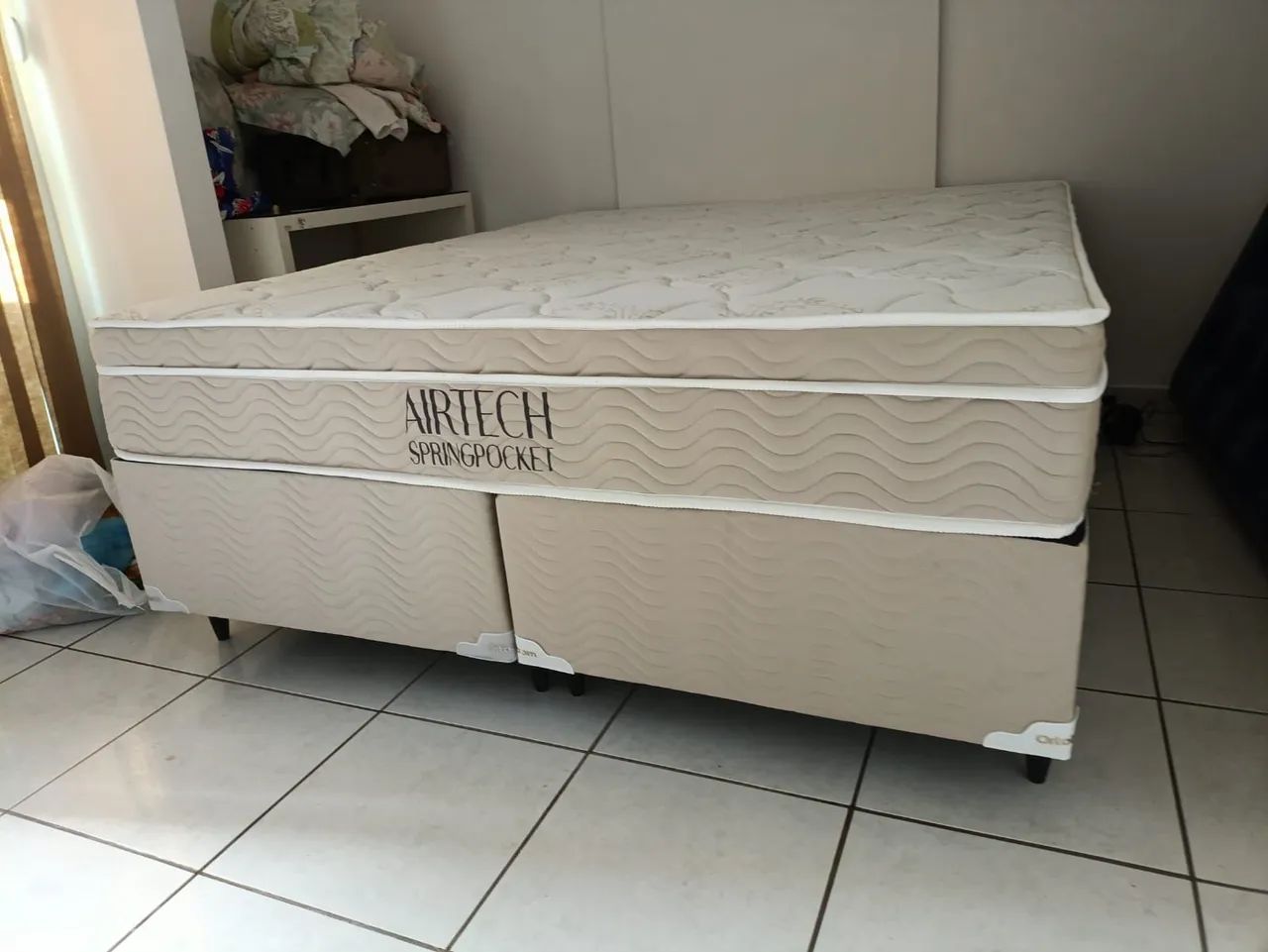Cama Box Airtech Spring Pocket Queen size Conforto e Qualidade - Foto 2