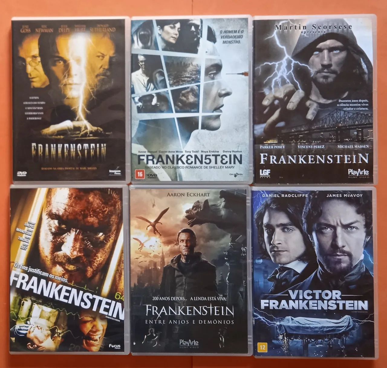 Dvd Coleção Frankenstein - 6 Filmes 
