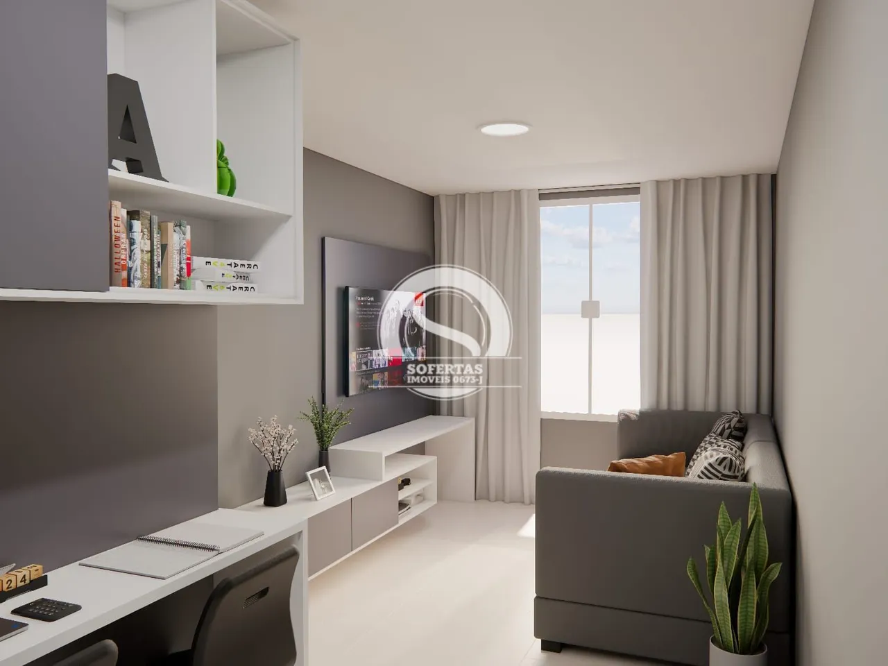 Flats à venda no bairro da Liberdade com ou sem varanda, Campina Grande - PB