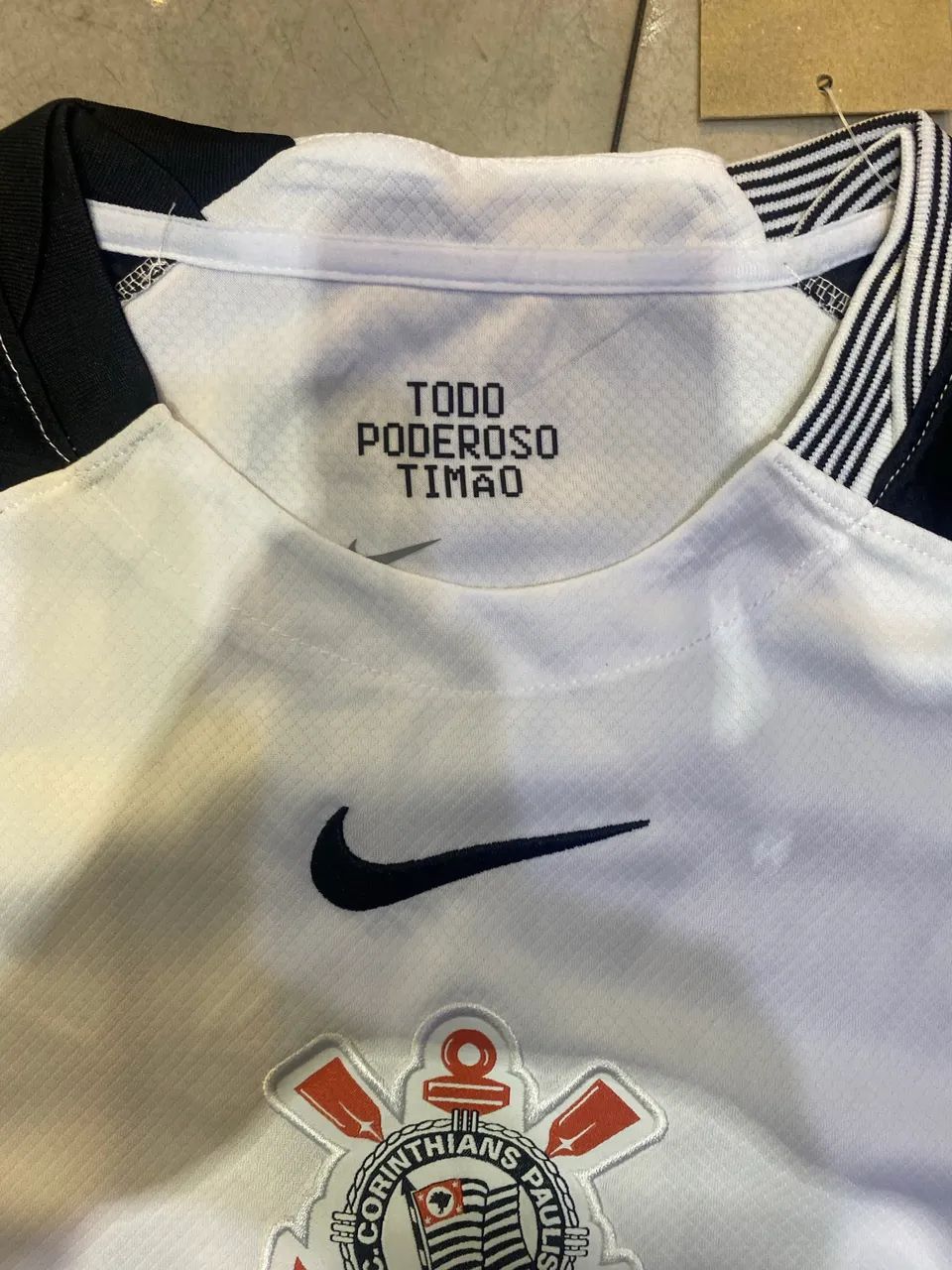 ?Camisa Corinthians Nike - Manto Alvinegro 2024/25 (Nova com Etiqueta)? - Foto 3